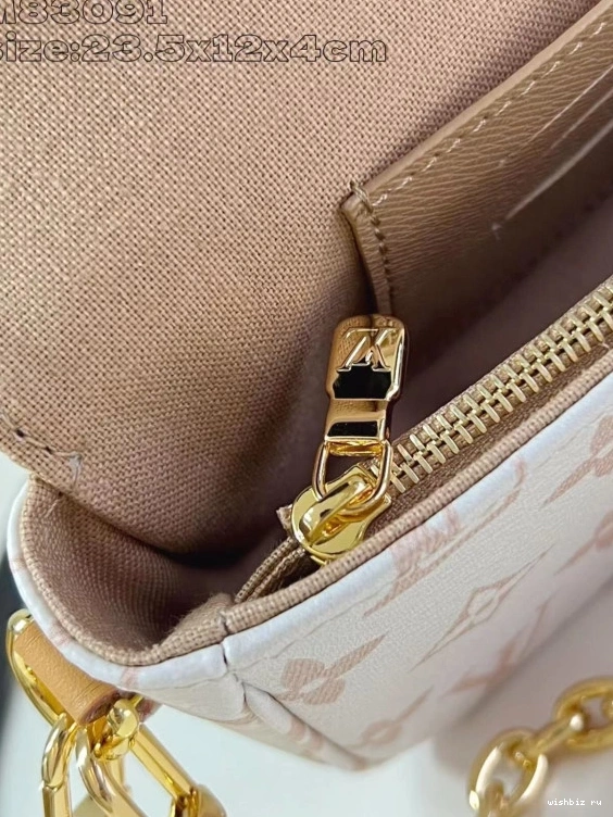 WIS Wallet Louis on Vuitton Chain Ivy-23.5*12*4.3cm 0316